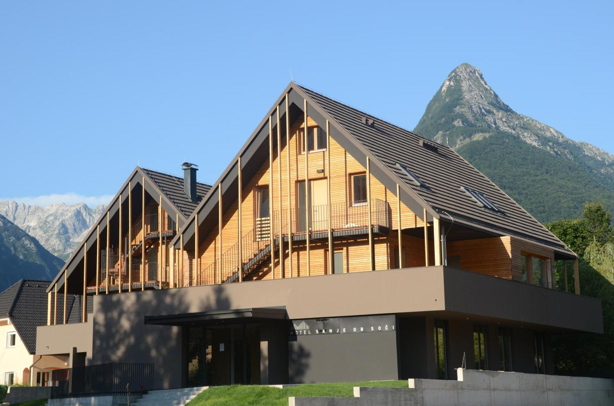 Hotel Sanje Ob Soci ***/**** Bovec Bagian luar foto