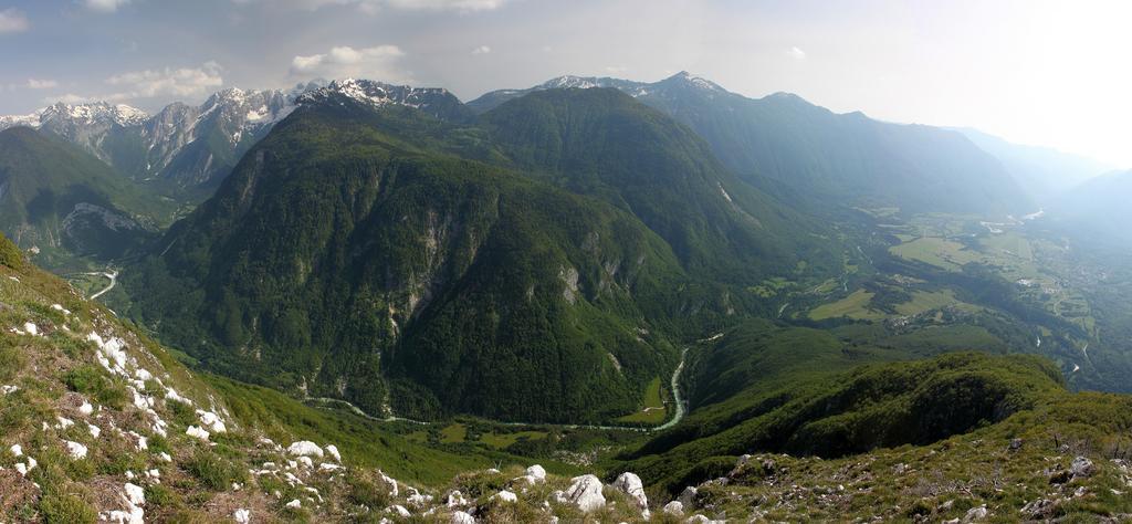 Hotel Sanje Ob Soci ***/**** Bovec Bagian luar foto